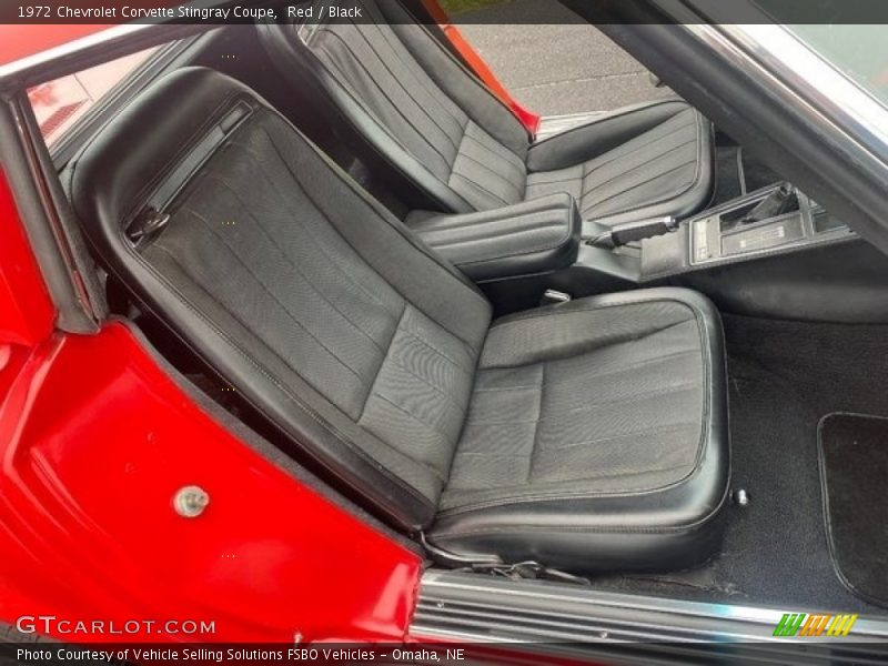 Front Seat of 1972 Corvette Stingray Coupe