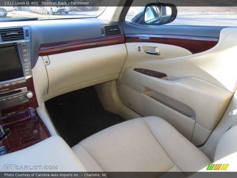 Obsidian Black / Parchment 2011 Lexus LS 460