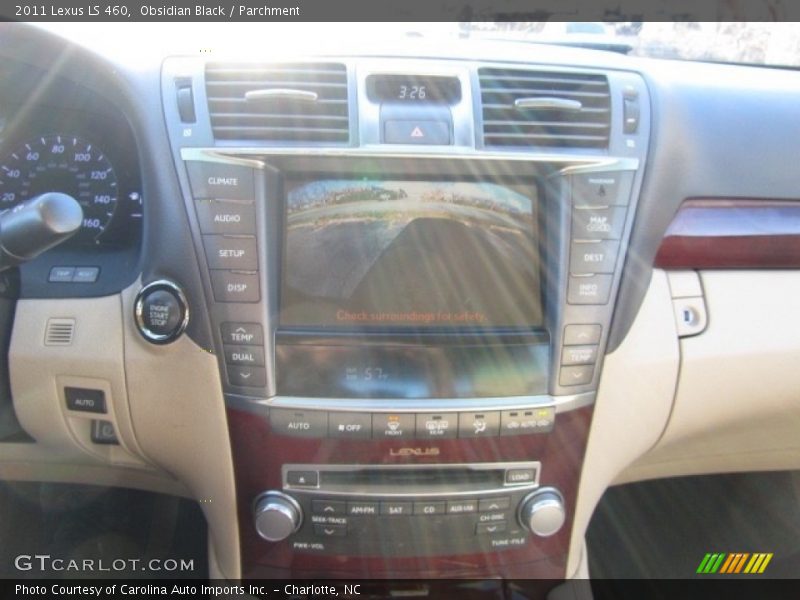 Obsidian Black / Parchment 2011 Lexus LS 460