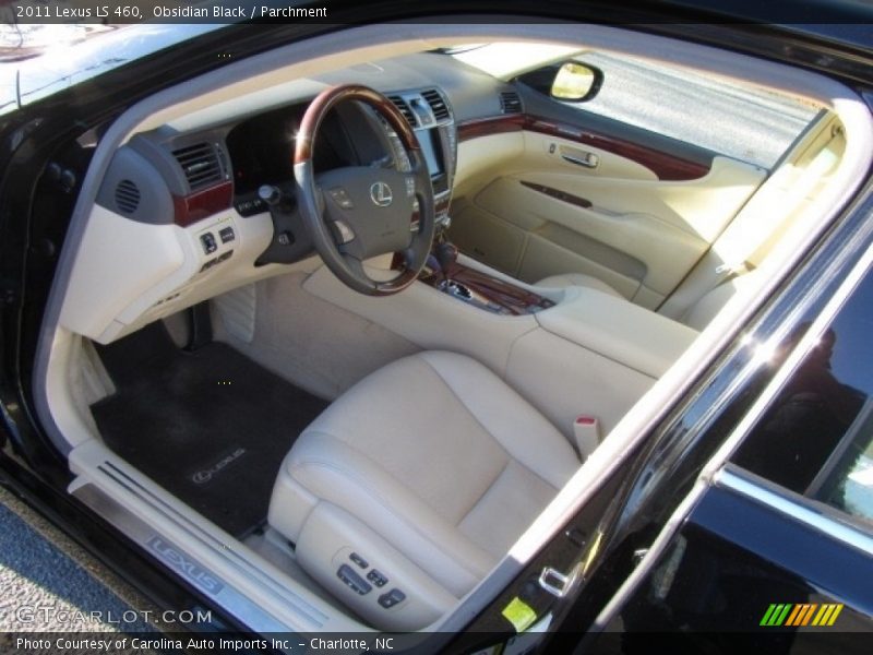 Obsidian Black / Parchment 2011 Lexus LS 460