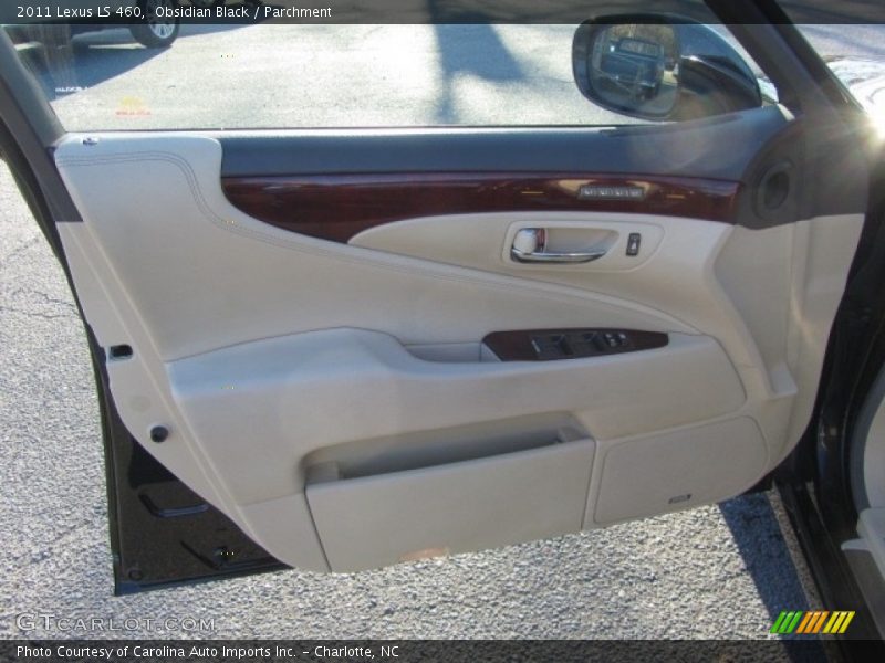 Obsidian Black / Parchment 2011 Lexus LS 460