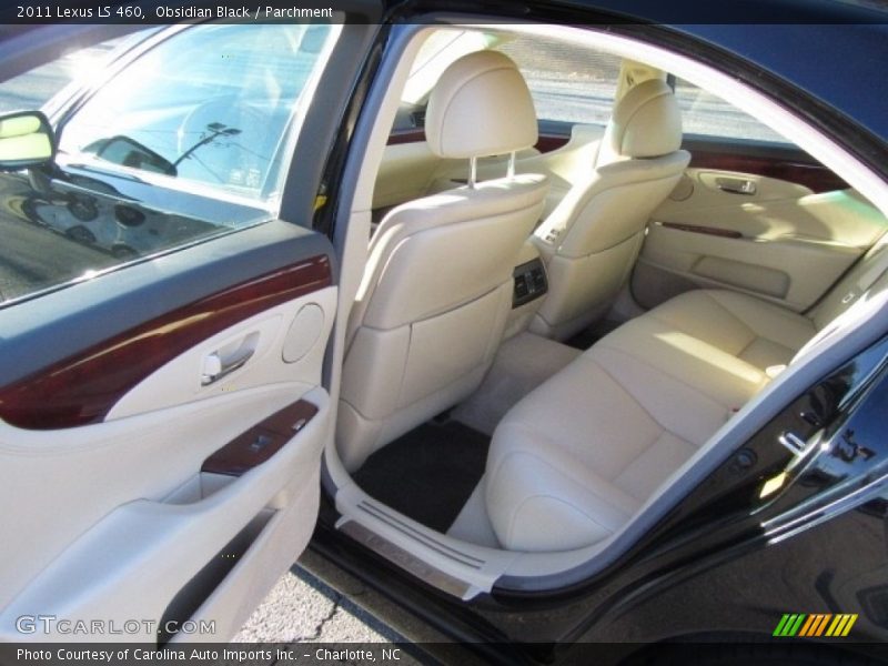Obsidian Black / Parchment 2011 Lexus LS 460