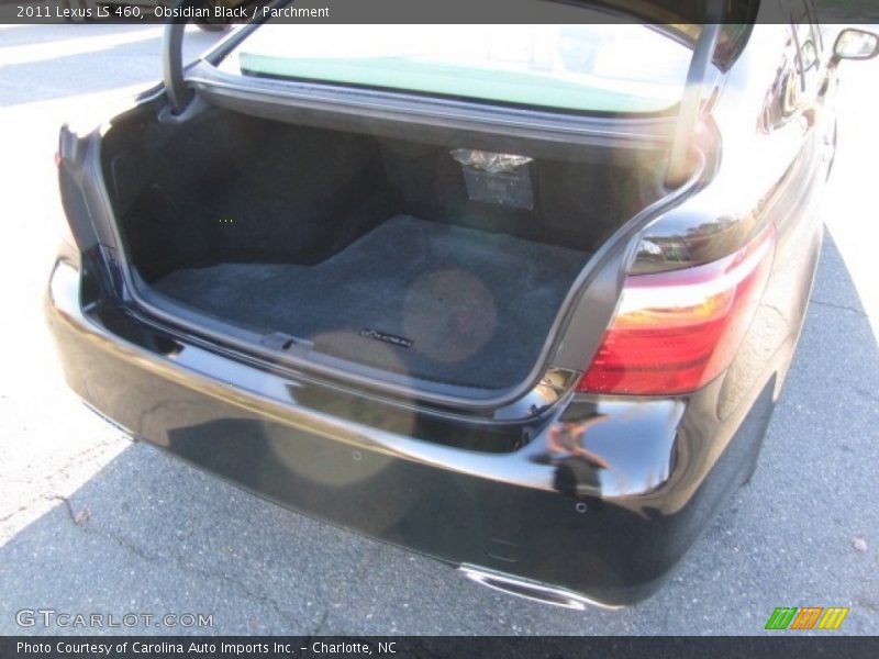 Obsidian Black / Parchment 2011 Lexus LS 460