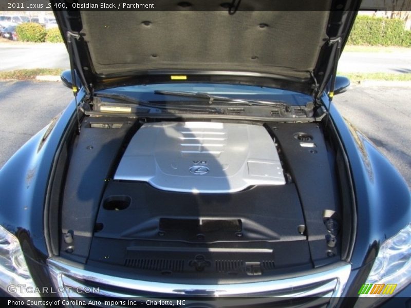 Obsidian Black / Parchment 2011 Lexus LS 460