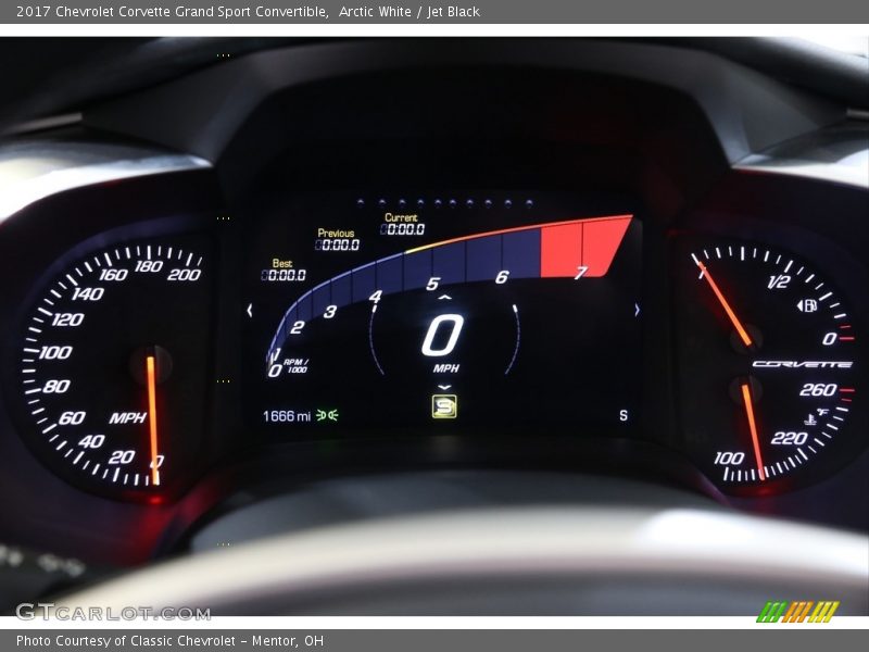  2017 Corvette Grand Sport Convertible Grand Sport Convertible Gauges