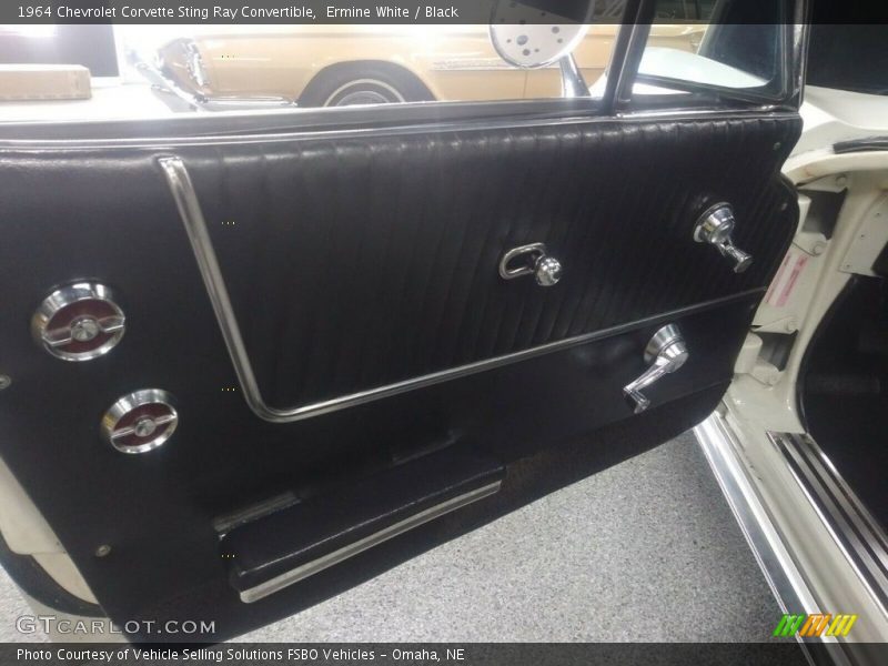 Door Panel of 1964 Corvette Sting Ray Convertible