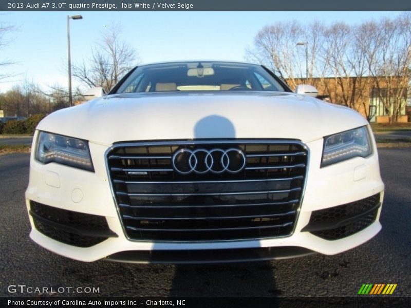 Ibis White / Velvet Beige 2013 Audi A7 3.0T quattro Prestige