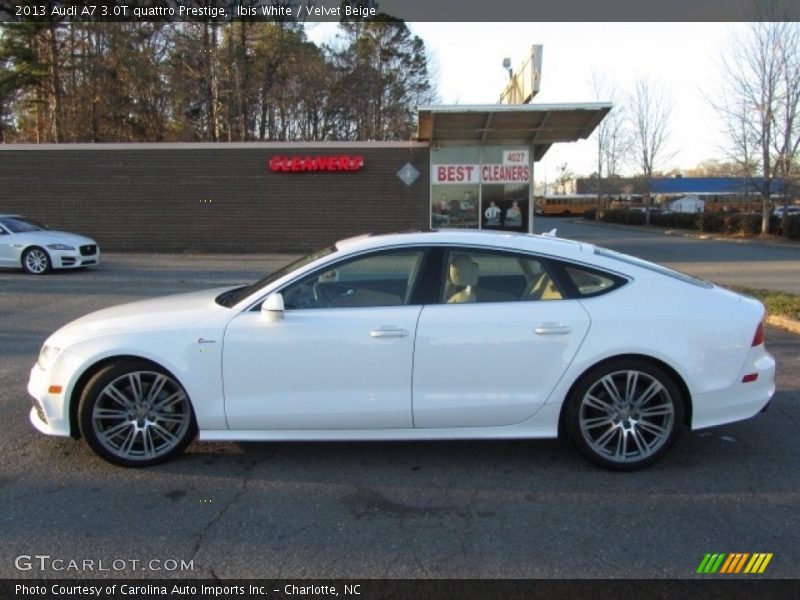 Ibis White / Velvet Beige 2013 Audi A7 3.0T quattro Prestige