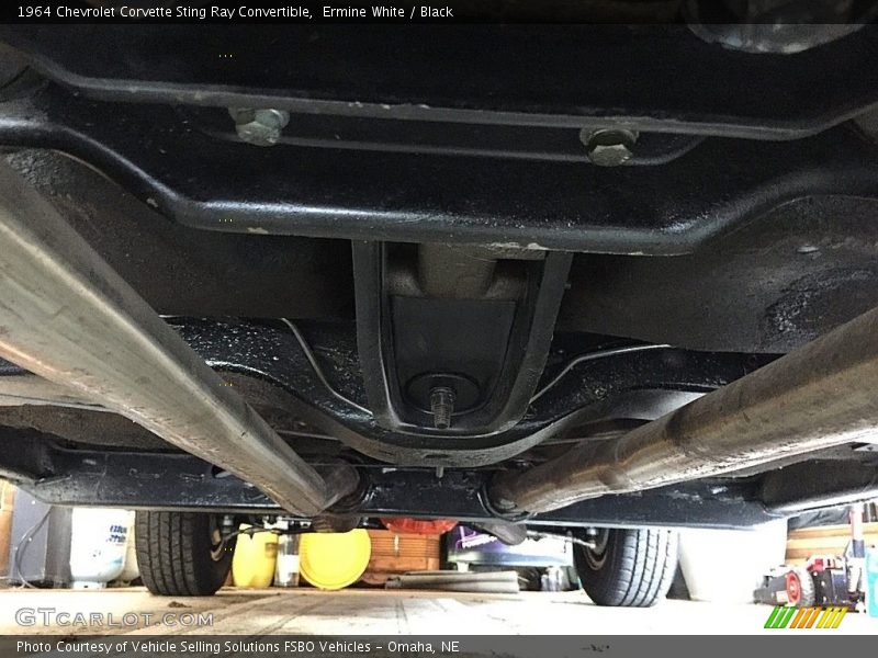 Undercarriage of 1964 Corvette Sting Ray Convertible