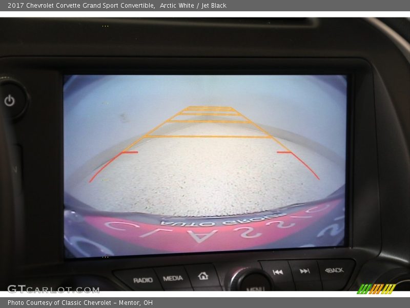 Arctic White / Jet Black 2017 Chevrolet Corvette Grand Sport Convertible