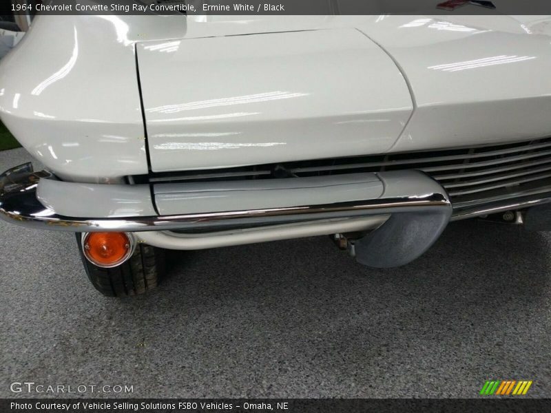 Ermine White / Black 1964 Chevrolet Corvette Sting Ray Convertible