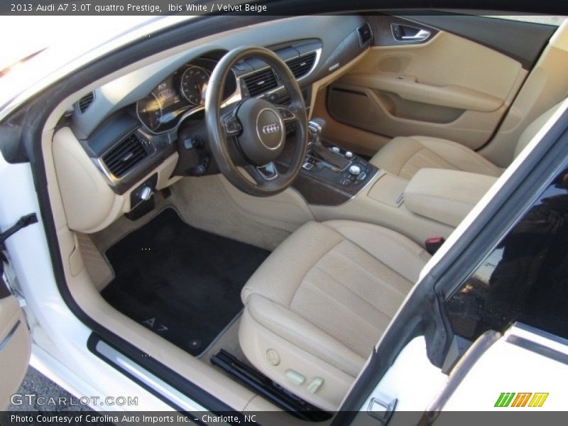 Ibis White / Velvet Beige 2013 Audi A7 3.0T quattro Prestige