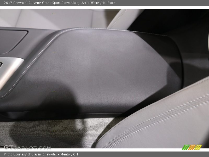 Arctic White / Jet Black 2017 Chevrolet Corvette Grand Sport Convertible