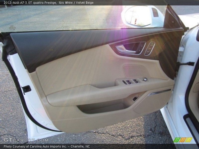 Ibis White / Velvet Beige 2013 Audi A7 3.0T quattro Prestige