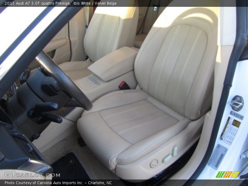 Ibis White / Velvet Beige 2013 Audi A7 3.0T quattro Prestige