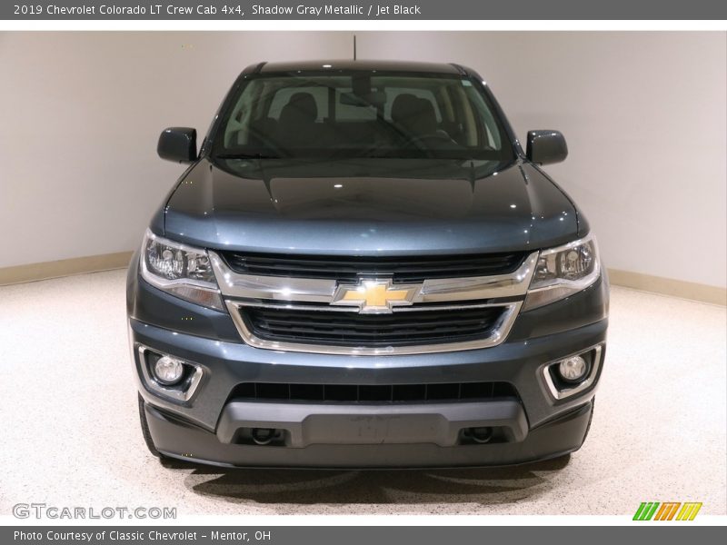 Shadow Gray Metallic / Jet Black 2019 Chevrolet Colorado LT Crew Cab 4x4