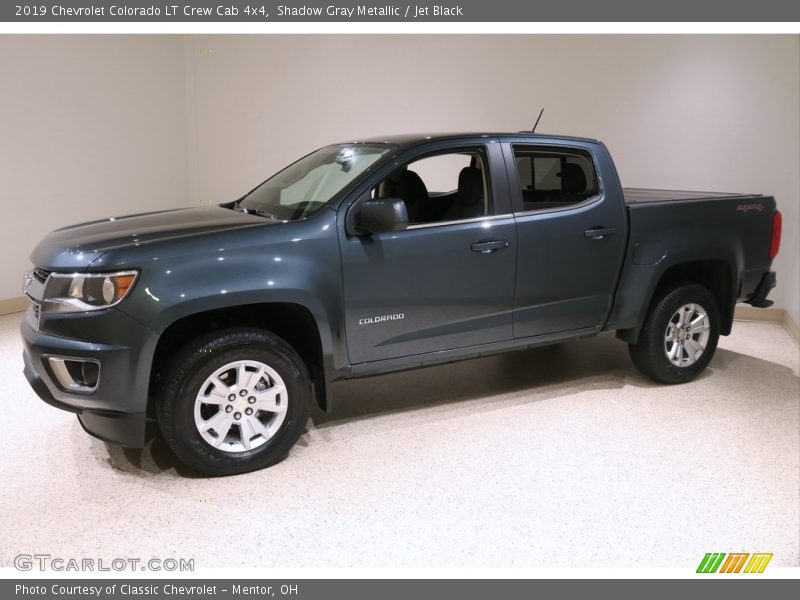 Shadow Gray Metallic / Jet Black 2019 Chevrolet Colorado LT Crew Cab 4x4