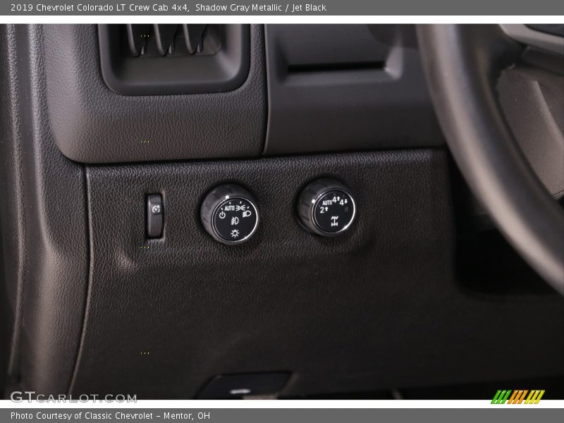Shadow Gray Metallic / Jet Black 2019 Chevrolet Colorado LT Crew Cab 4x4