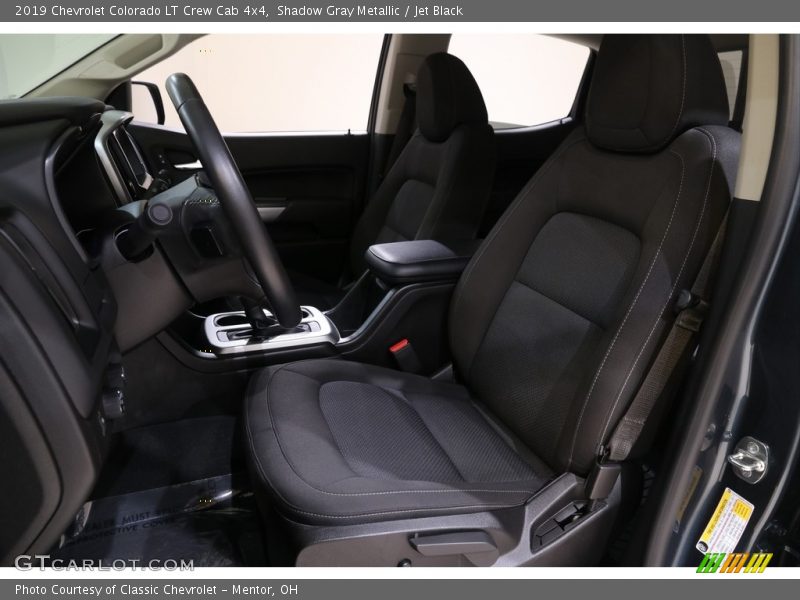 Shadow Gray Metallic / Jet Black 2019 Chevrolet Colorado LT Crew Cab 4x4