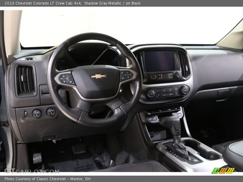 Shadow Gray Metallic / Jet Black 2019 Chevrolet Colorado LT Crew Cab 4x4