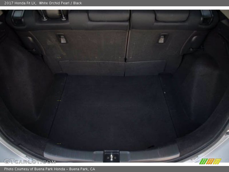 White Orchid Pearl / Black 2017 Honda Fit LX