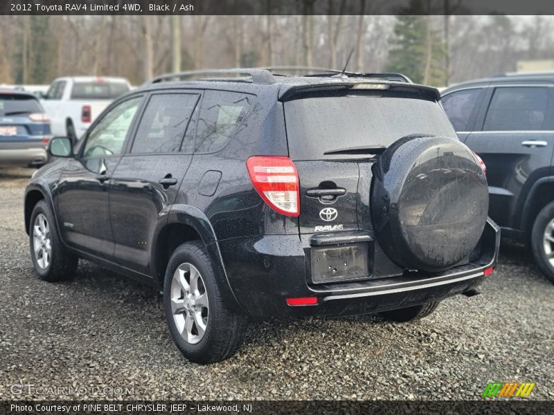 Black / Ash 2012 Toyota RAV4 Limited 4WD