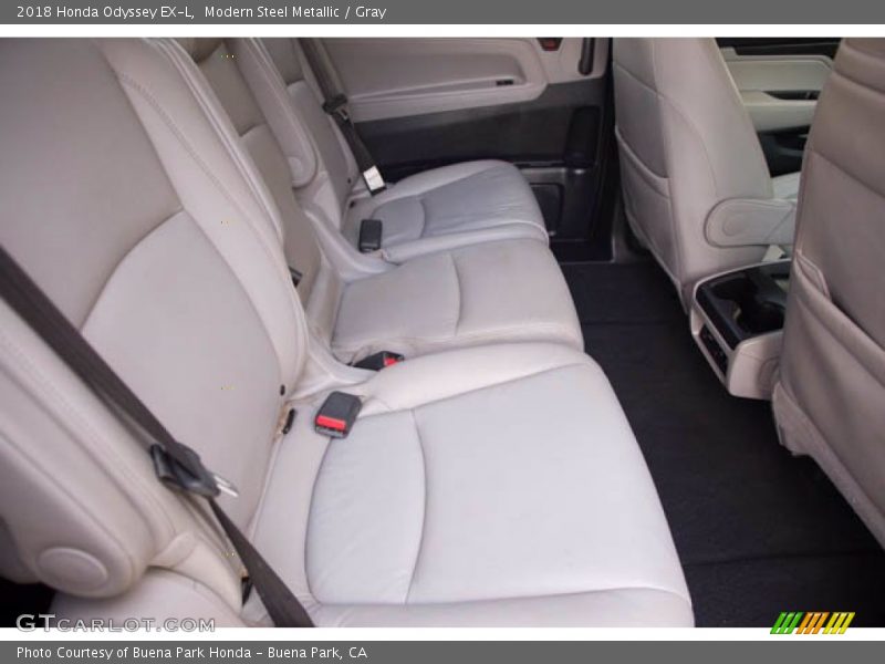 Modern Steel Metallic / Gray 2018 Honda Odyssey EX-L