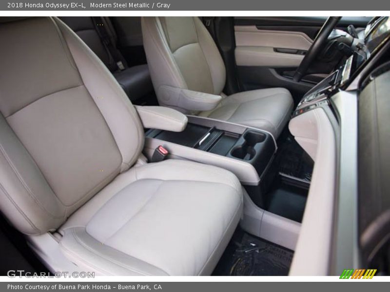 Modern Steel Metallic / Gray 2018 Honda Odyssey EX-L