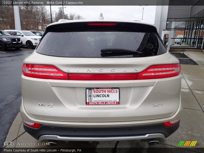 White Gold / Cappuccino 2017 Lincoln MKC Reserve
