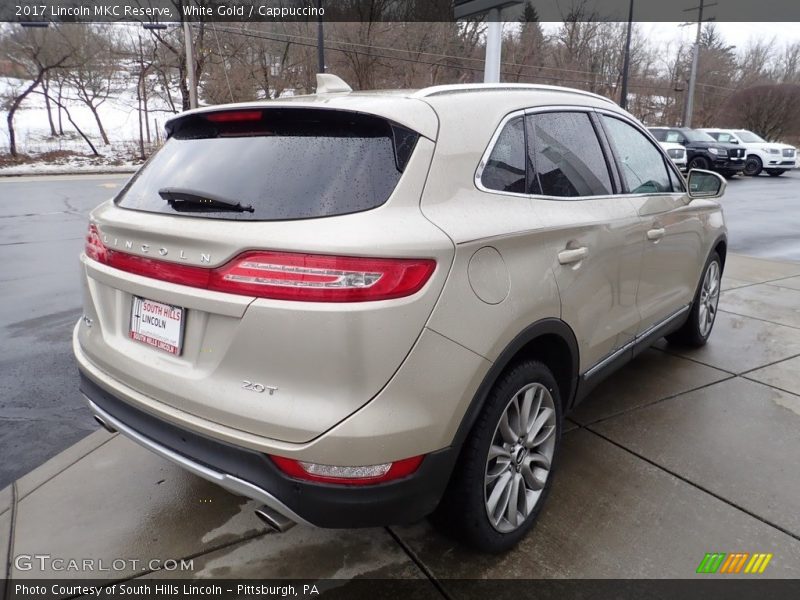 White Gold / Cappuccino 2017 Lincoln MKC Reserve
