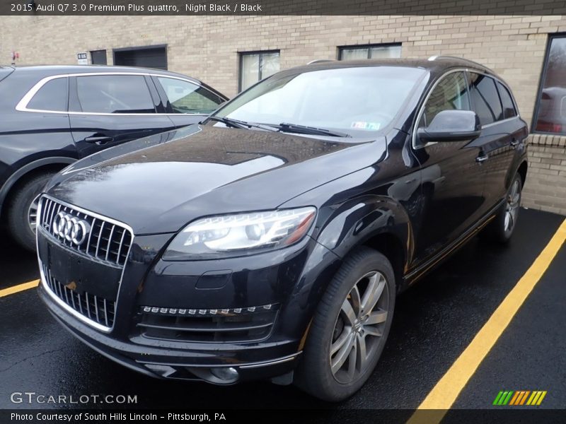 Night Black / Black 2015 Audi Q7 3.0 Premium Plus quattro