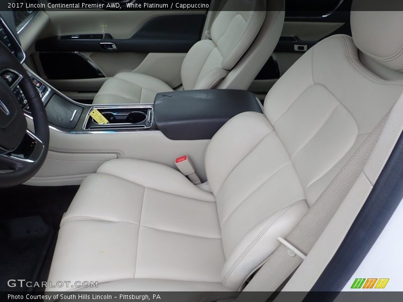 Front Seat of 2017 Continental Premier AWD