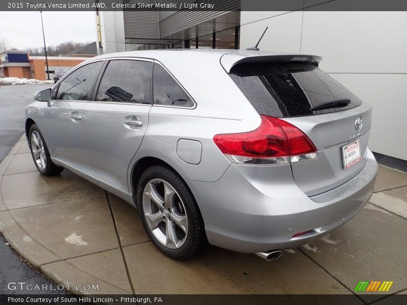 Celestial Silver Metallic / Light Gray 2015 Toyota Venza Limited AWD