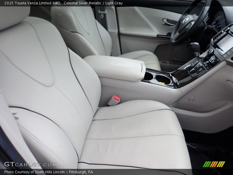 Celestial Silver Metallic / Light Gray 2015 Toyota Venza Limited AWD