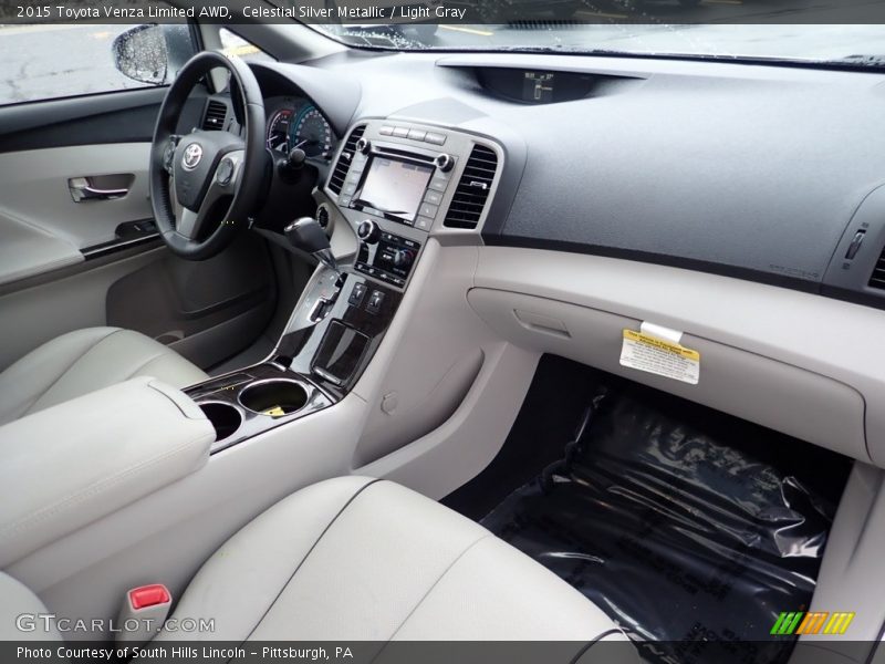Celestial Silver Metallic / Light Gray 2015 Toyota Venza Limited AWD