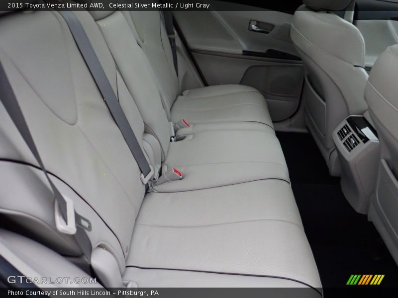 Celestial Silver Metallic / Light Gray 2015 Toyota Venza Limited AWD
