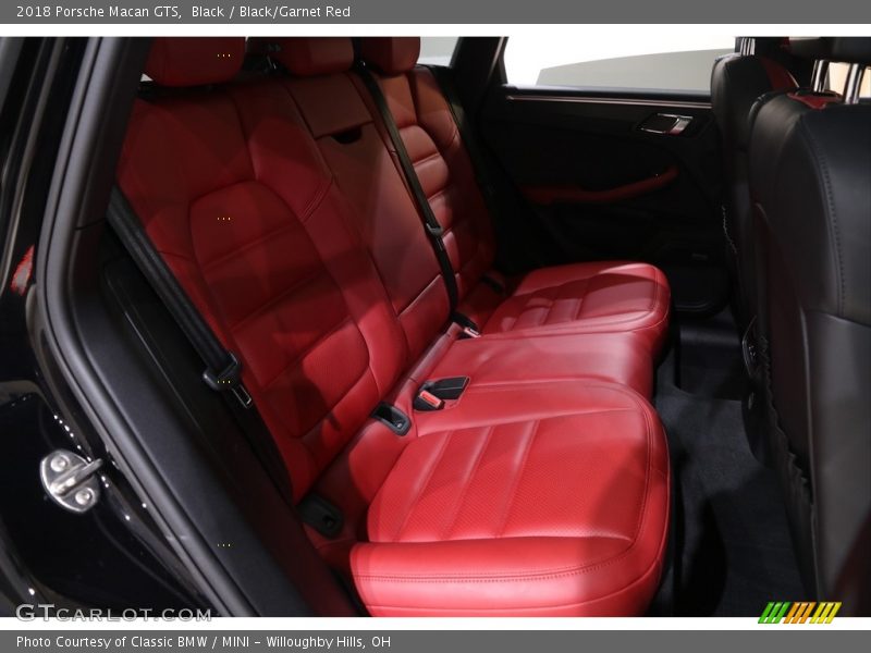 Rear Seat of 2018 Macan GTS