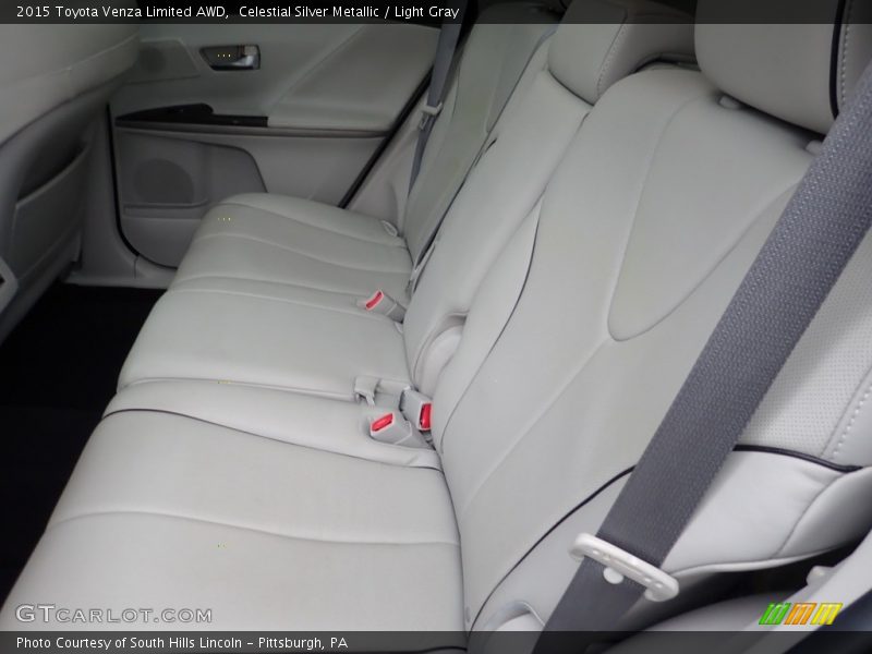 Celestial Silver Metallic / Light Gray 2015 Toyota Venza Limited AWD
