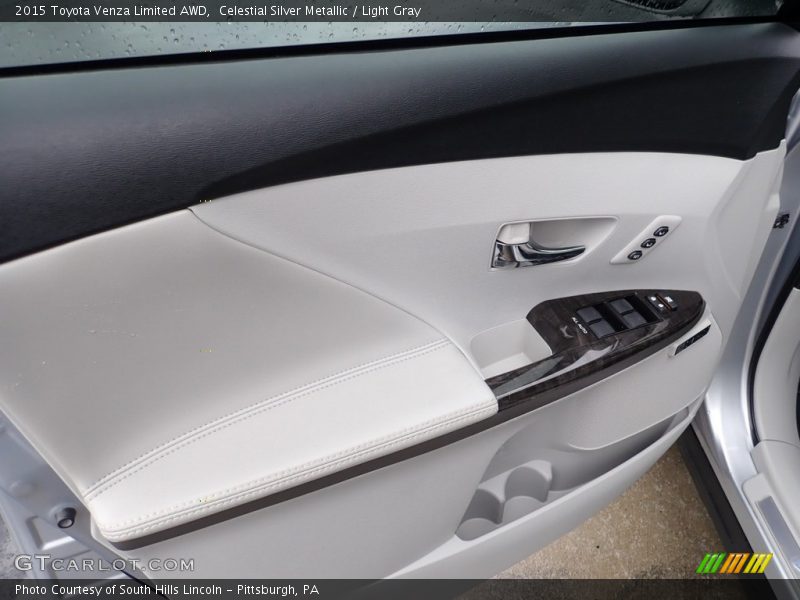 Celestial Silver Metallic / Light Gray 2015 Toyota Venza Limited AWD