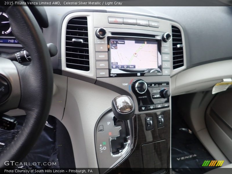 Celestial Silver Metallic / Light Gray 2015 Toyota Venza Limited AWD