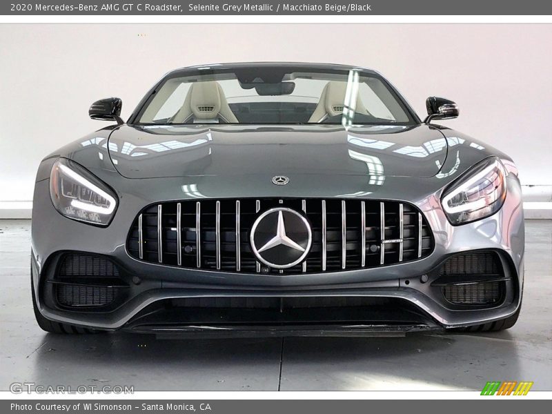 Selenite Grey Metallic / Macchiato Beige/Black 2020 Mercedes-Benz AMG GT C Roadster