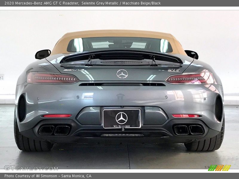 Selenite Grey Metallic / Macchiato Beige/Black 2020 Mercedes-Benz AMG GT C Roadster