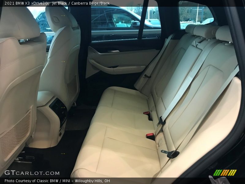 Jet Black / Canberra Beige/Black 2021 BMW X3 xDrive30i