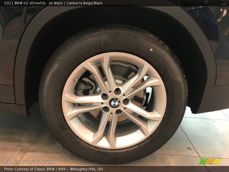Jet Black / Canberra Beige/Black 2021 BMW X3 xDrive30i