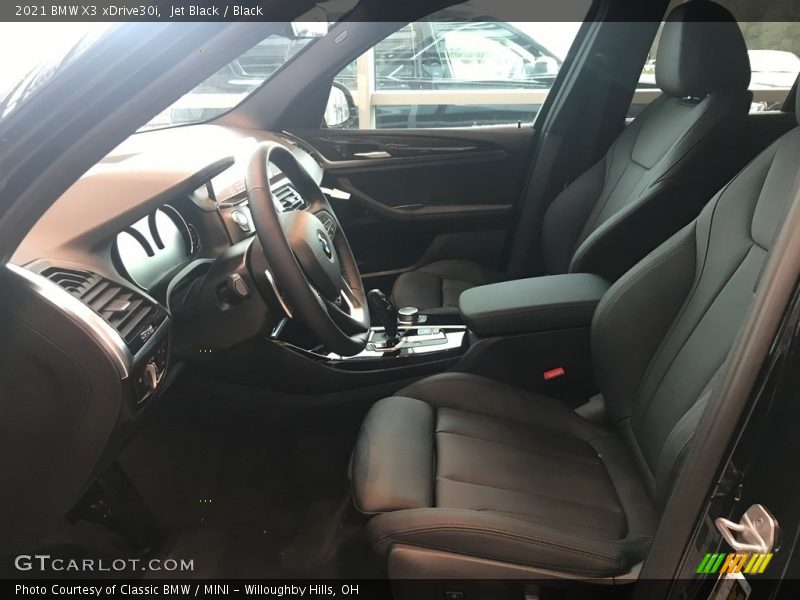 Jet Black / Black 2021 BMW X3 xDrive30i