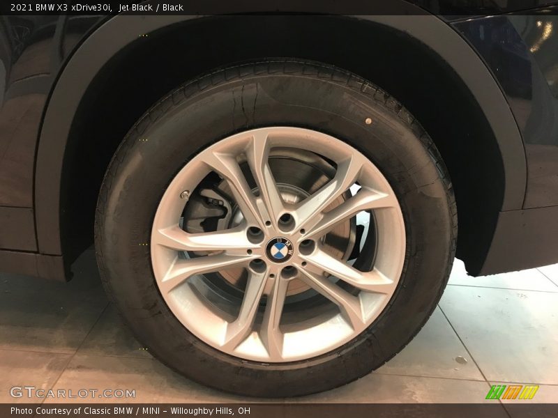 Jet Black / Black 2021 BMW X3 xDrive30i