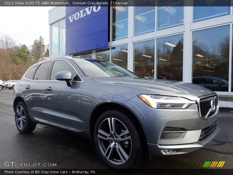 Osmium Grey Metallic / Charcoal 2021 Volvo XC60 T5 AWD Momentum