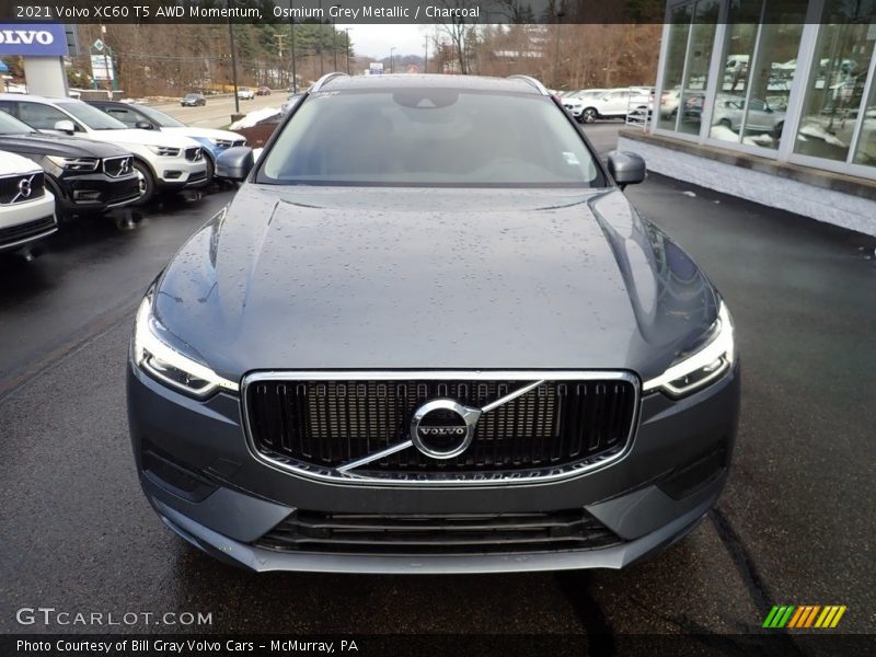 Osmium Grey Metallic / Charcoal 2021 Volvo XC60 T5 AWD Momentum