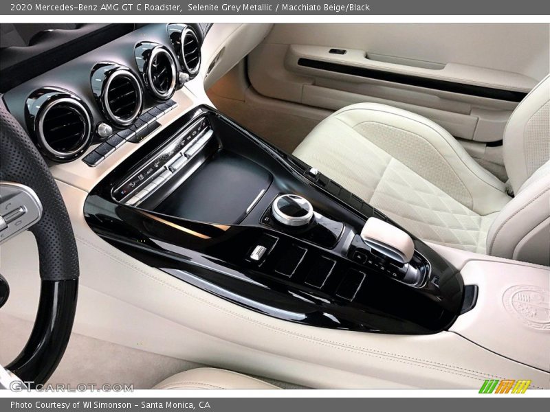 Selenite Grey Metallic / Macchiato Beige/Black 2020 Mercedes-Benz AMG GT C Roadster