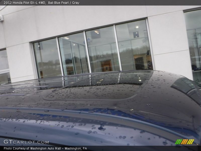 Bali Blue Pearl / Gray 2012 Honda Pilot EX-L 4WD